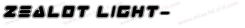 Zealot Light字体转换